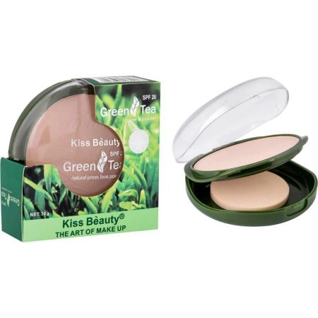 Kiss Beauty(Green Tea)Compact Powder
