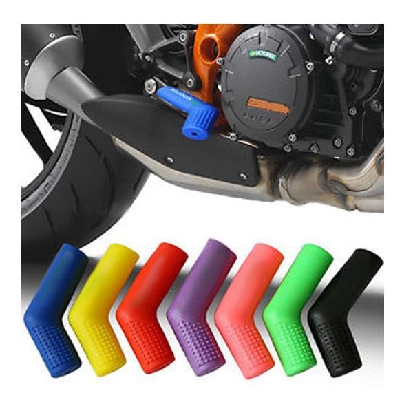 Motorcycle Gear Shifter Boot Shoe Protectors Cover (Black)