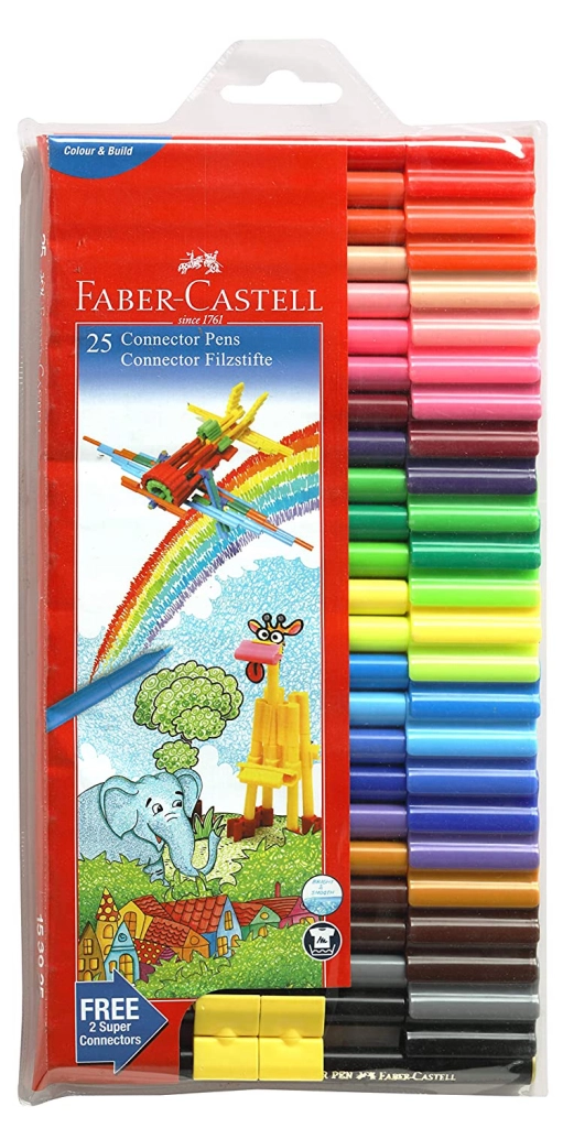 Faber Castell Connector Pen Set - Pack of 25