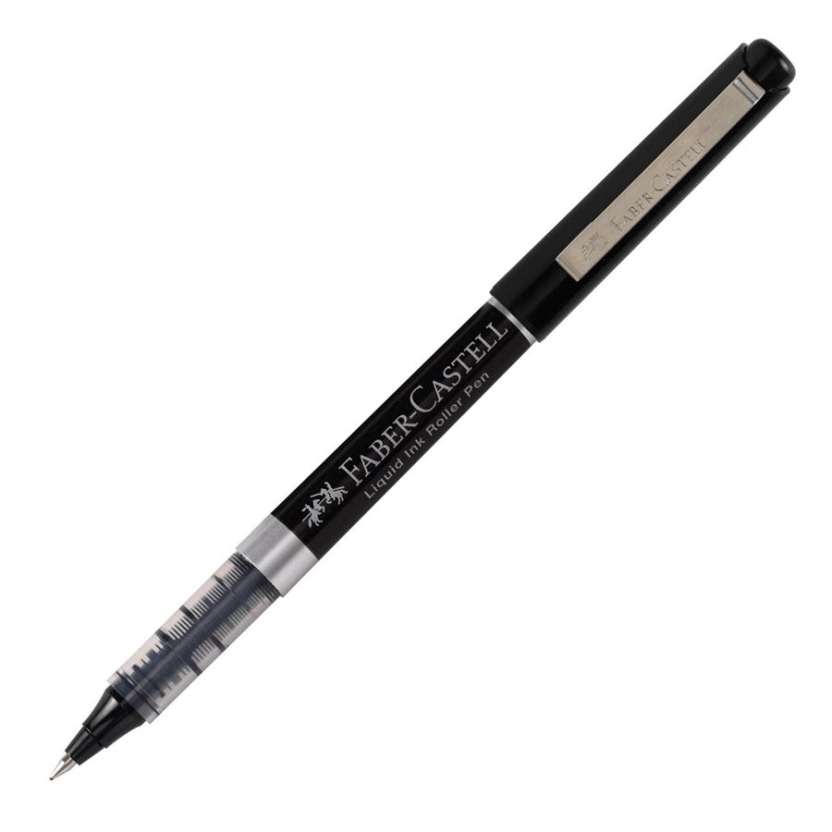 Faber Castell Liquid Ink 0.5mm Roller Pen Black