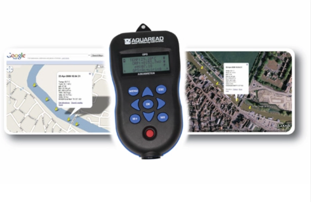 Aquread meter gps aquameter1