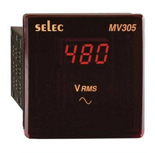 240vac Selectron voltmeter MV305, For Industrial, Model Name/Number: Selec Mv 305