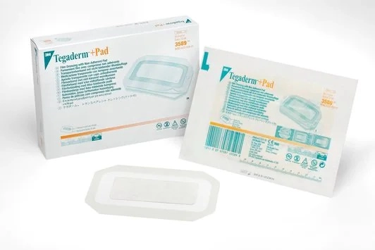 3M™ Tegaderm™ +Pad Film Dressing with Non-Adherent Pad 3589