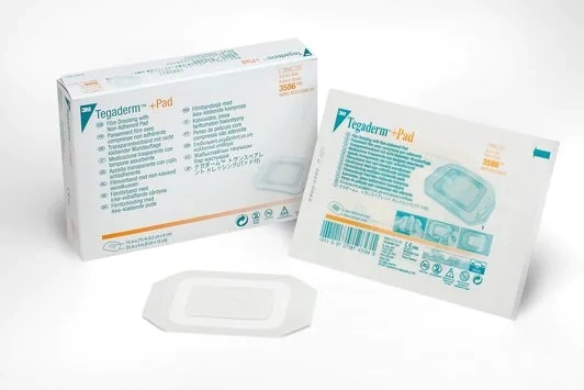 3M™ Tegaderm™ +Pad Film Dressing with Non-Adherent Pad 3586