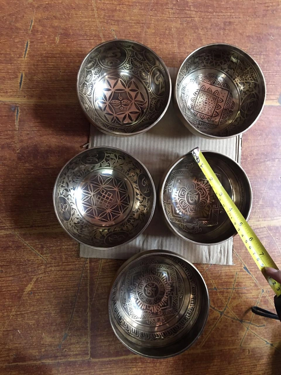 Hand made mantra craving bowls