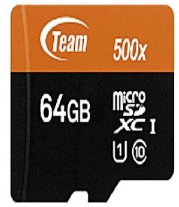 TeamGroup Micro SDHC Class 10, 64GB