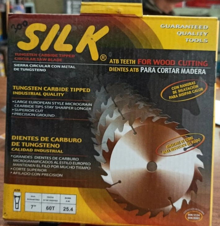 SILK Circular Saw Blade 7"