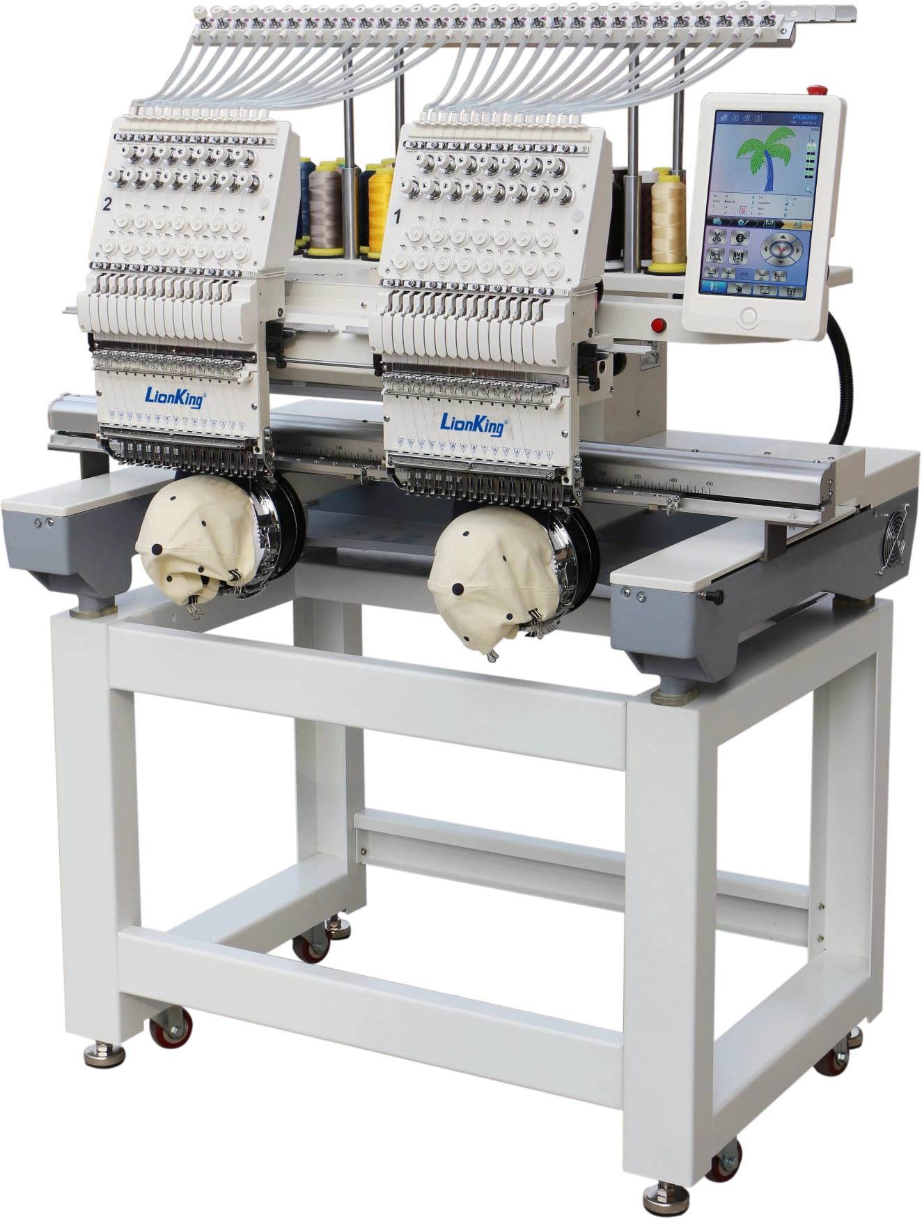 LionKing LK 1502 15 needle double head computerized embroidery machine
