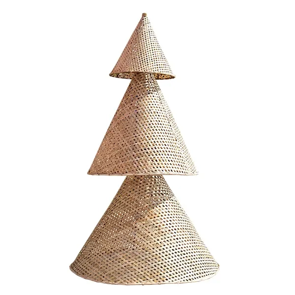 Natural Rattan Christmas Tree