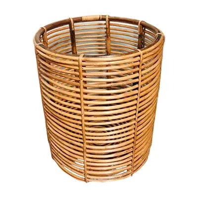 Cylindrical Laundry Basket