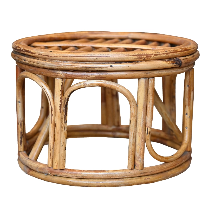 Small Rattan Stool