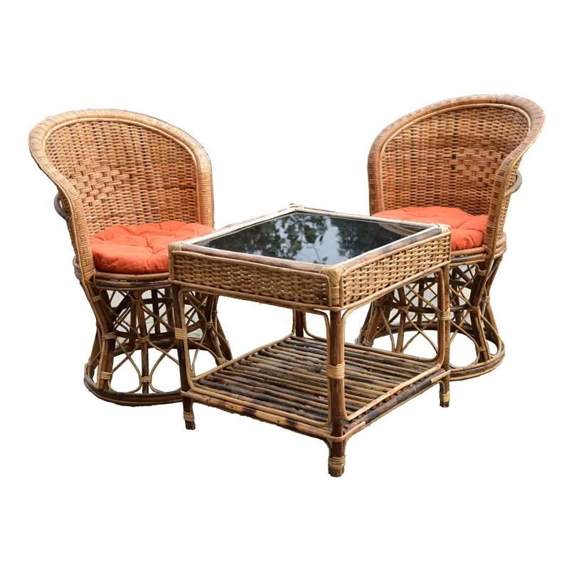 Wicker Table And Chair Set