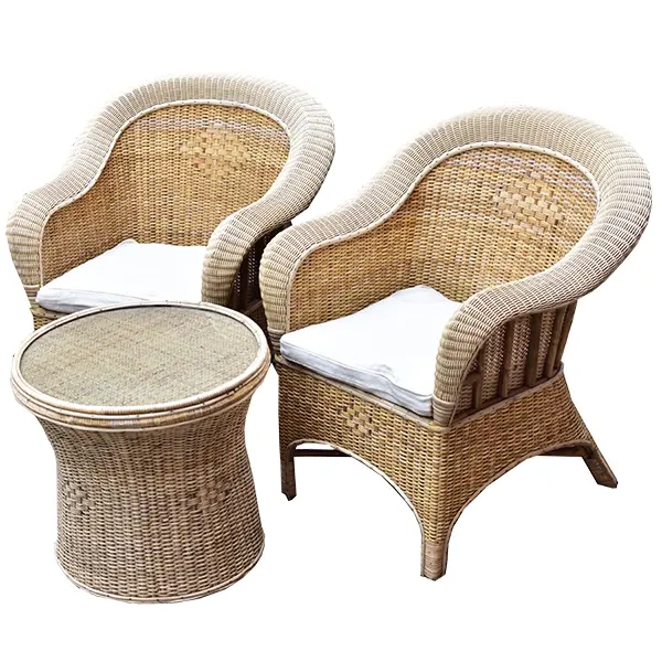 Rattan Wicker Chair Set