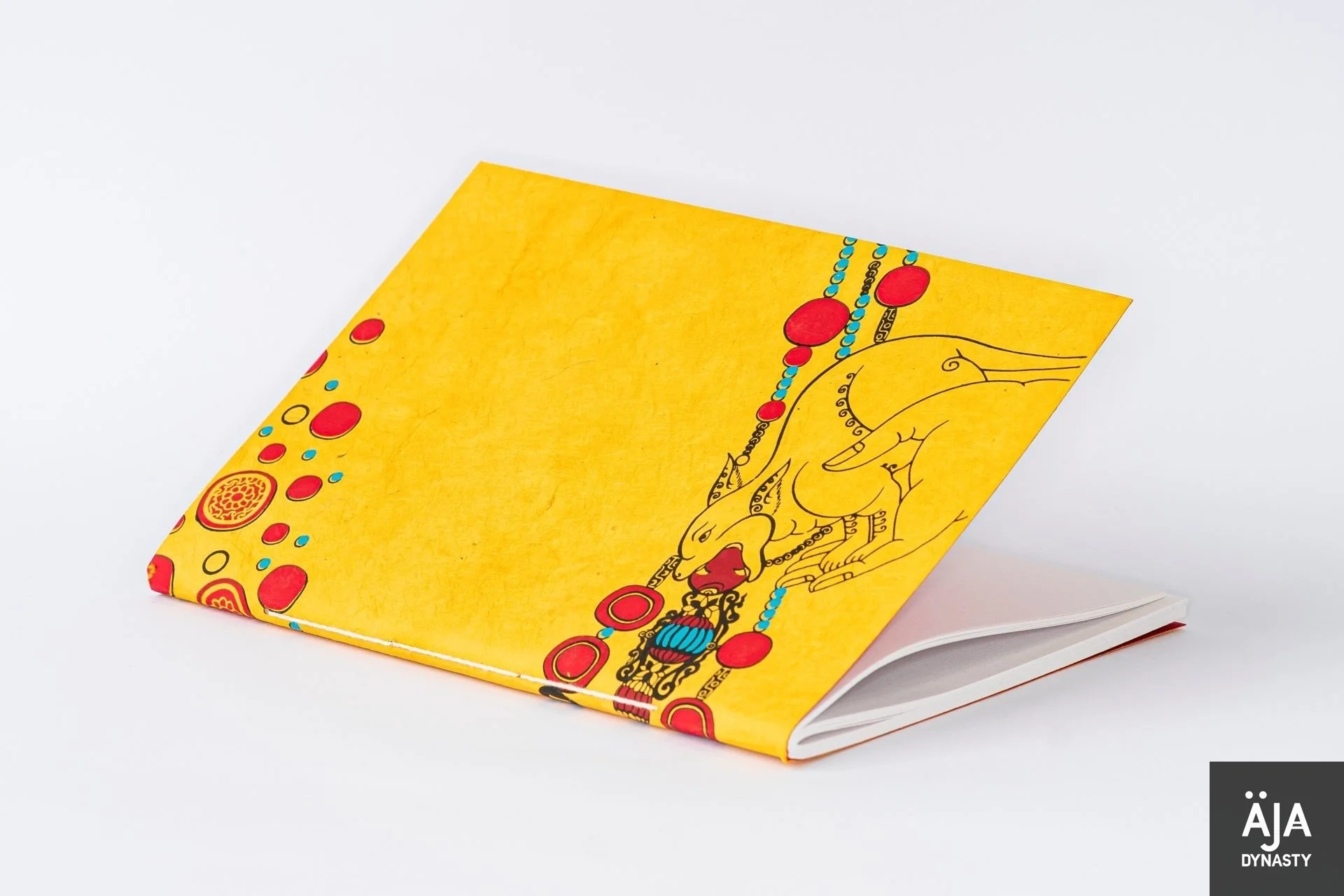 Lokta Notebook Magic of Thanka Orange Machine Paper