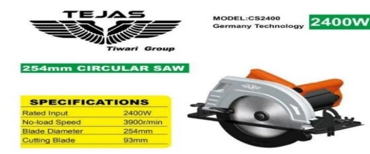 Tejas Circular Saw - CS2400