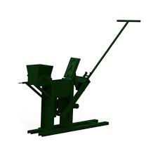 Single Mould Interlocking Brick Making Machine