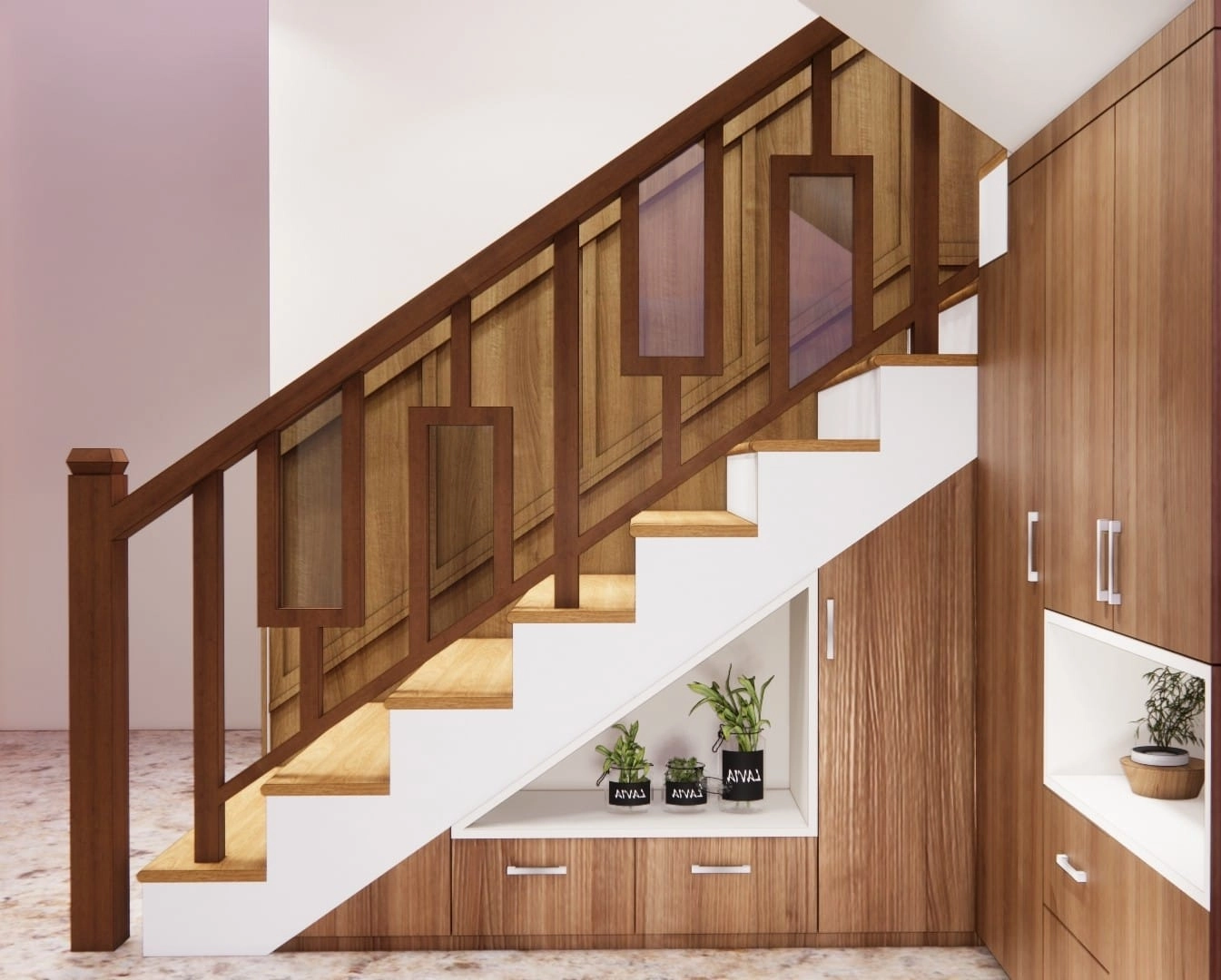 Premium Wooden Railings for Staircases