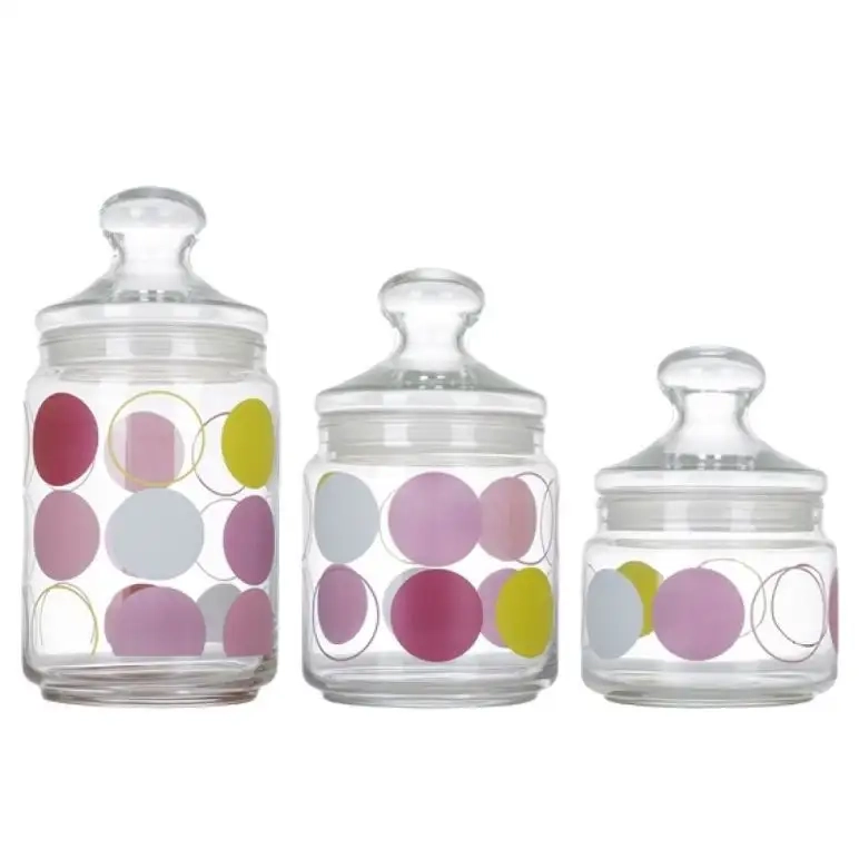 Luminarc Set of 3 cans Zoom White - (N1638)