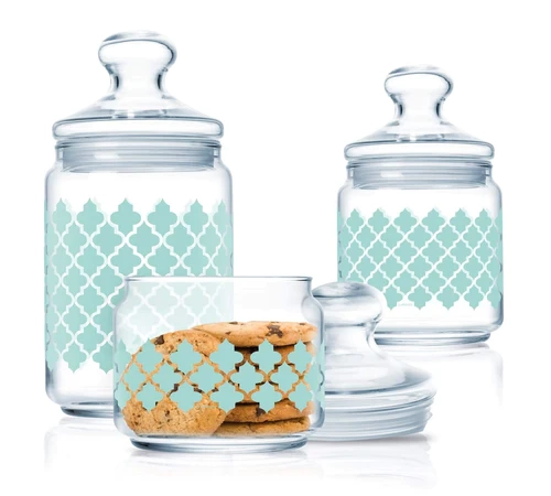 Luminarc	V0997	VOSKI TURQUOISE JAR 1L (A6) - FARIMER