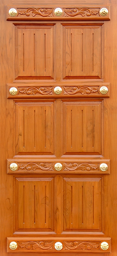 Brown Teak Wood " Room  Door "   (NR Door - NR 10 )