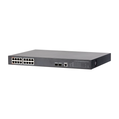 Dahua 16-Port PoE Gigabit Managed Switch- - PFS4218-16GT-190