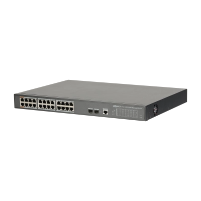 Dahua  24-Port PoE Gigabit Managed Switch-- PFS4226-24GT-360