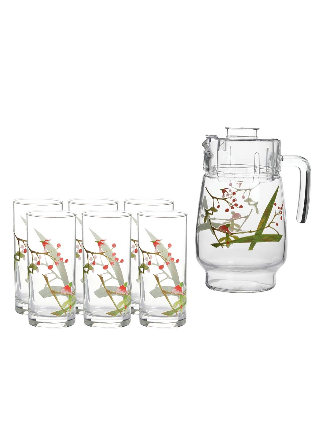 Luminarc-N3564-BEATITUDE 7PC DRINK SET-SS1/B3