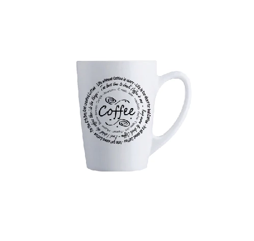 Luminarc N8729 TEMP OPAL NEW MORN COFFEE LOVE MUG 32