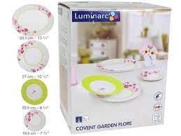 Luminarc	L6661	TEMP ESSEN COVENT GARDEN FLO 19P DIN SET