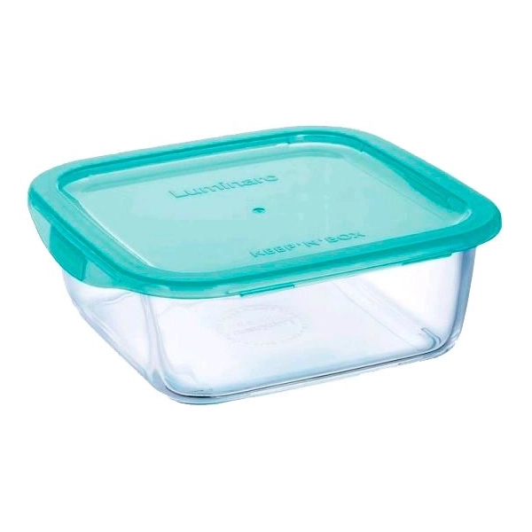 Luminarc	P4523	TEMP SQR FLAT RIM GR KEEP N BOX 122CL-A6