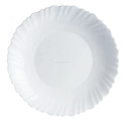 Luminarc TEMP FESTON PLAIN DINNER PLATE 25 	P4082	