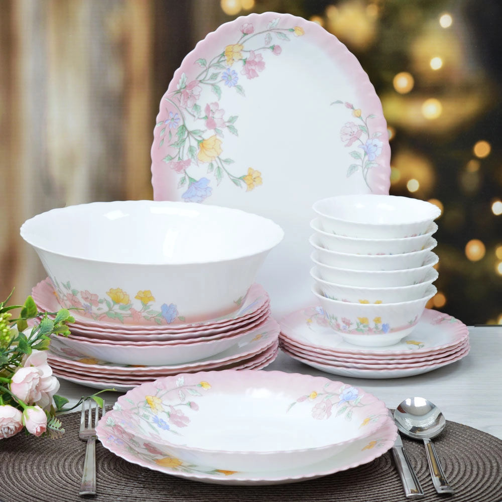 Luminarc TEMP FESTON ELISE 19P/26P  DINNER SET - V3459/60