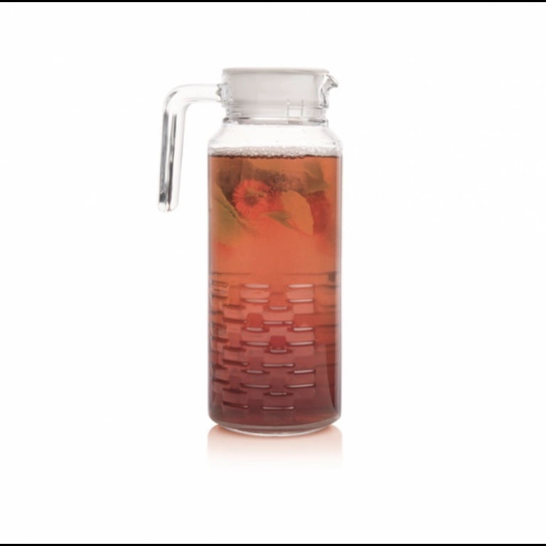 Luminarc-Q3654-CHEQS FRIDGE JUG + LID 1.3L (A6)																					
