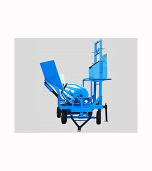 Bellstone Mixer with Hopper and Lift, Autobrake Technology