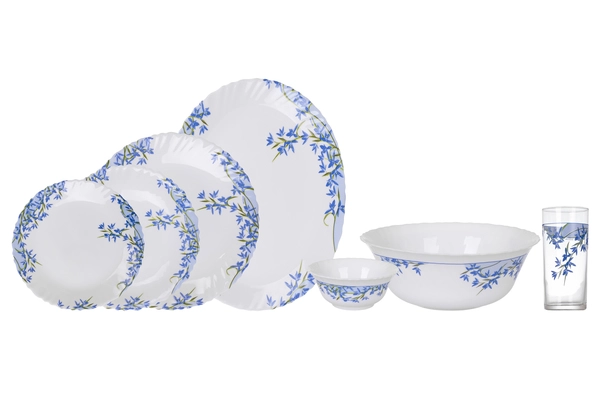 Luminarc	L5296	TEMP ARCOPAL ALIYA BLUE 19+6P DINNER SET