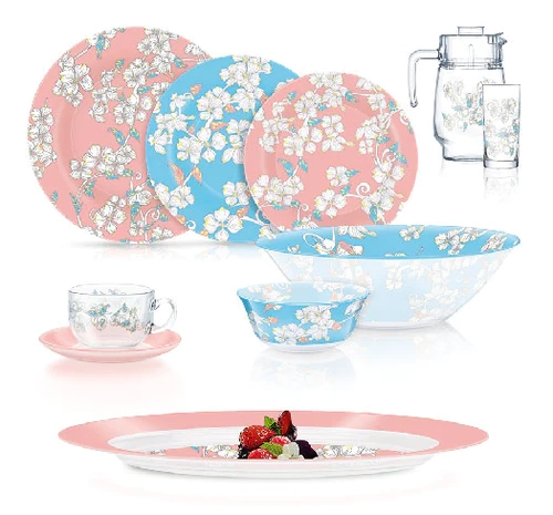 Luminarc	V0925	TEMP AMBI GALAZEN 46P DINNER SET