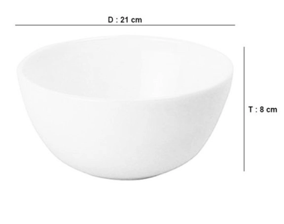 Luminarc-N3602-DIWALI SOUP BOWL 21cm																			