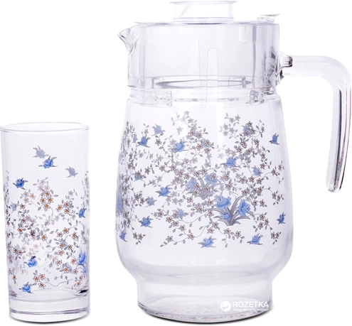 Luminarc Romantique 7-Piece Beverage Set (C0828)