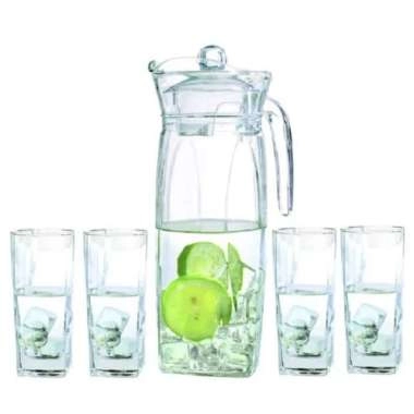 Luminarc	J8507	SCE 5P. BOISSON FLAME JUG SET 