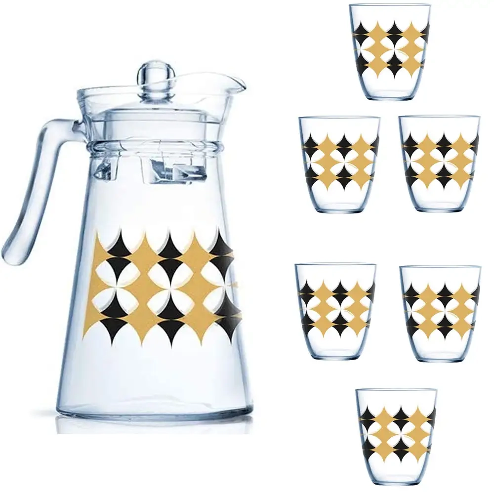 Luminarc	N3460	S7P NEO+KONE ELMAS SPARKLE DRINK SET 