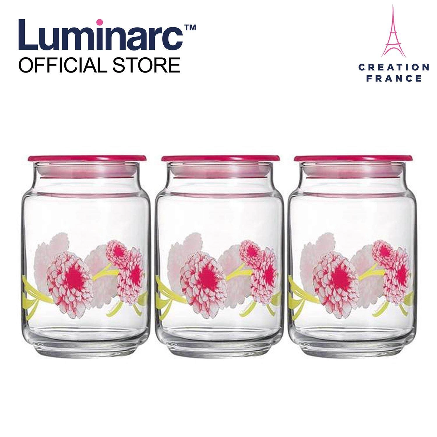 Luminarc	J7729	POT 0.75L RONDO DAHLIA JAR 