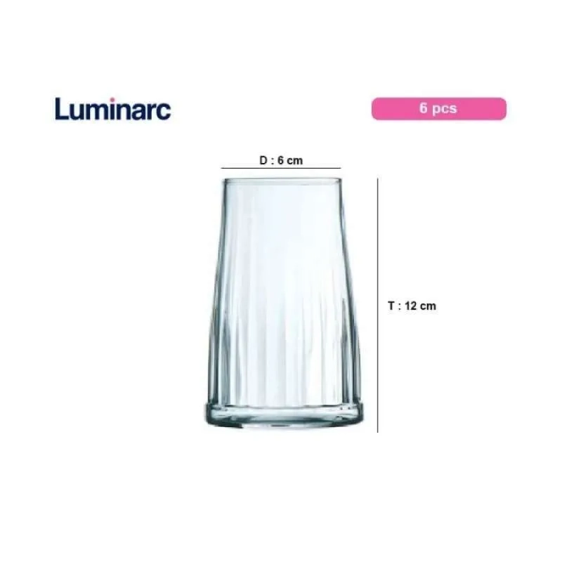 Luminarc P5247 GOBELET FH 350ML BUCOLIQUE DDI - FA6/B8 GLASS TUMBLER