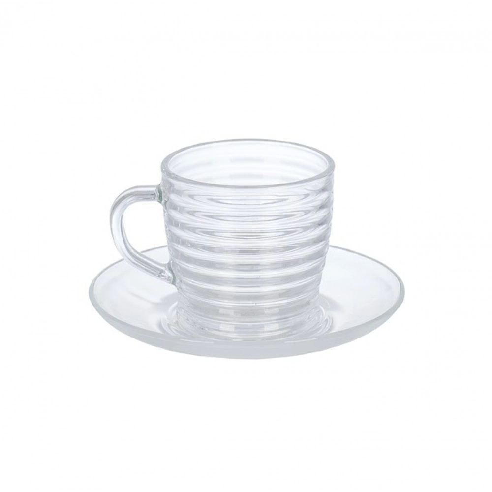 TEA SERVICE LUMINARC RYNGLIT 200ML-12PR P8536