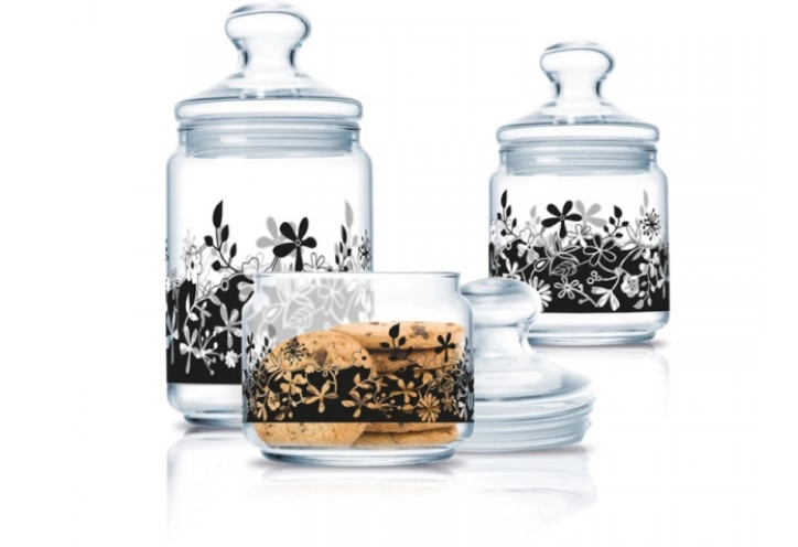 Luminarc-P2326-EDEN BLACK 3P SET POT CLUB (SS1/B5)