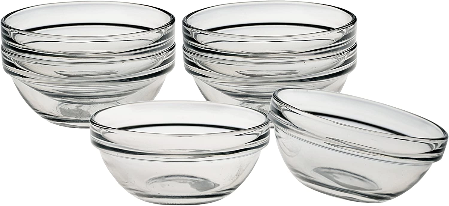 Luminarc Stackable 3 Inch Glass Pinch Bowl