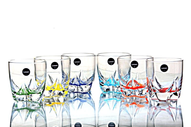 Luminarc	L9480	Lisbonne rainbow o/f tumbler glass 30