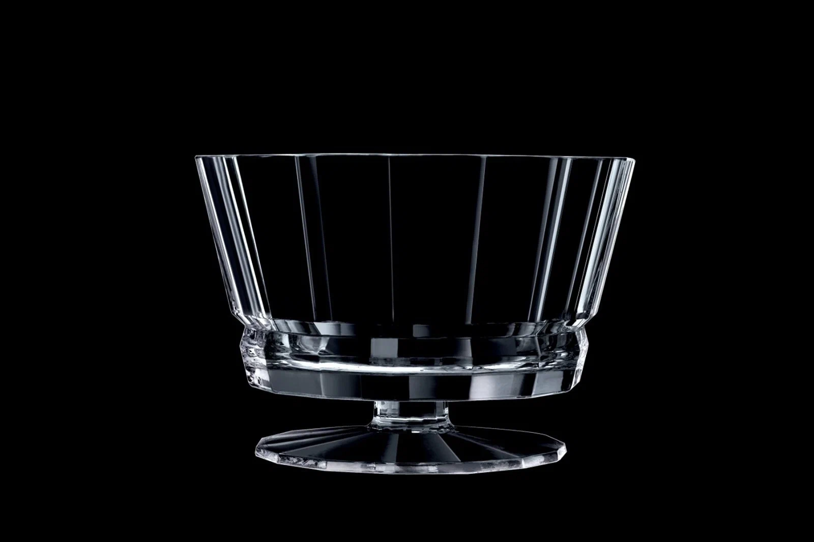 MACASSAR FOOTED BOWL 22