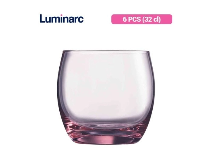 Luminarc-J5386-GOBELET FB32 SALTO PINK