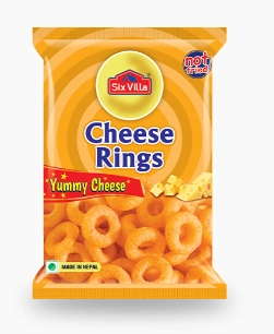 Six Villa CHEESE RINGS 70GM