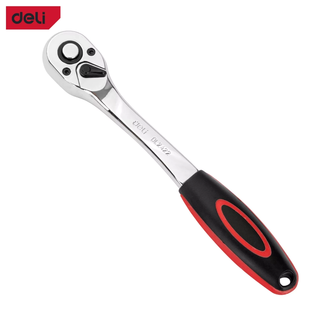DELI Rachet Wrench with Bent Handle EDL2422
